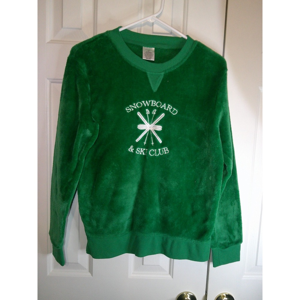 Serra Green Snowboard & Ski Club Plush Sweatshirt